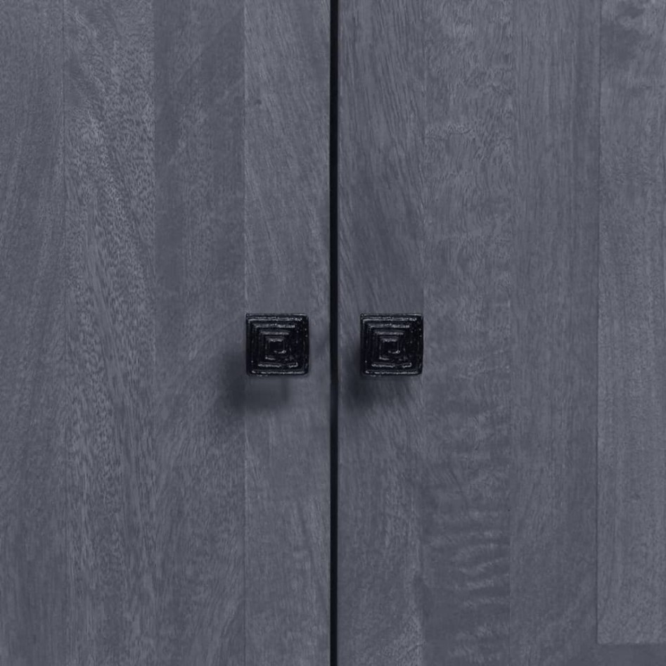 Aparador de madera de mango maciza 60x30x76