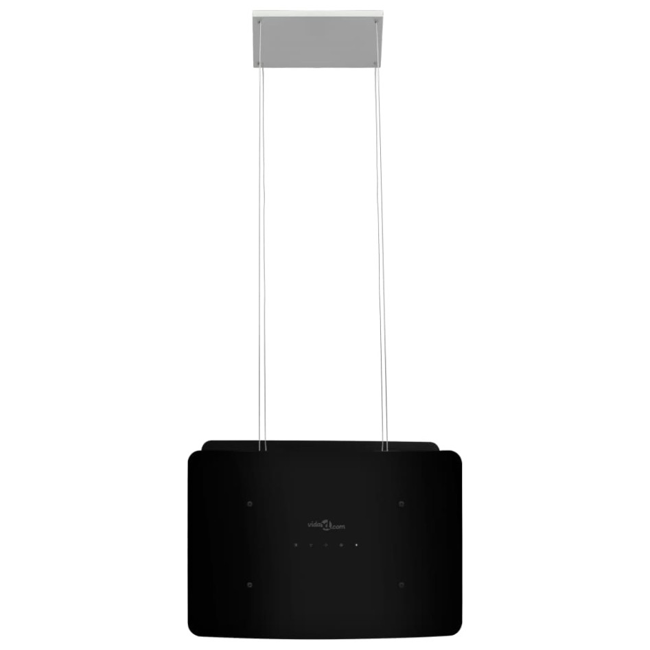 Campana extractora colgante táctil LCD vidrio