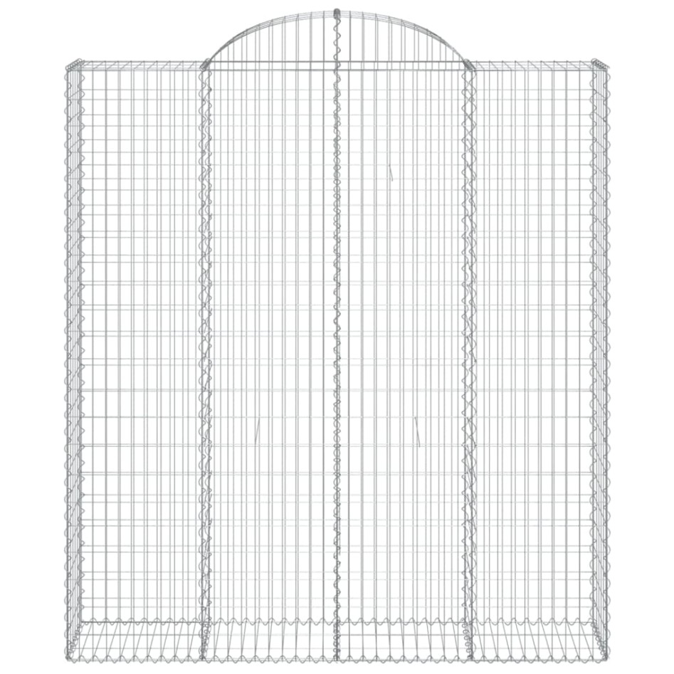 Cesta gaviones forma arco hierro galvanizado 200x50x220/240