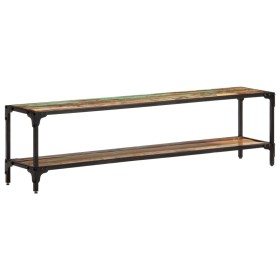 Mueble de TV 150x30x40 cm madera maciza