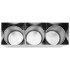 Dispensador de salsa de acero inoxidable 3 x 3,5