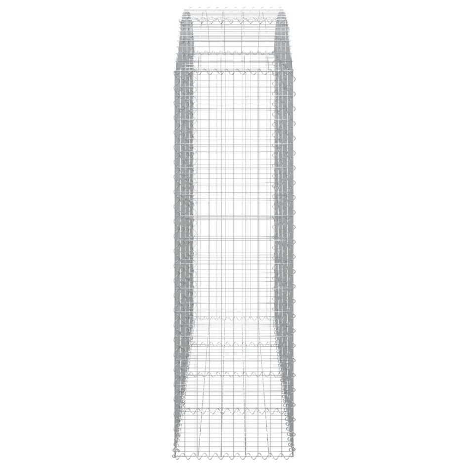 Cesta gaviones forma arco hierro galvanizado 200x50x160/180