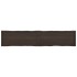 Tablero mesa madera tratada borde vivo marrón 200x40x(2-6)