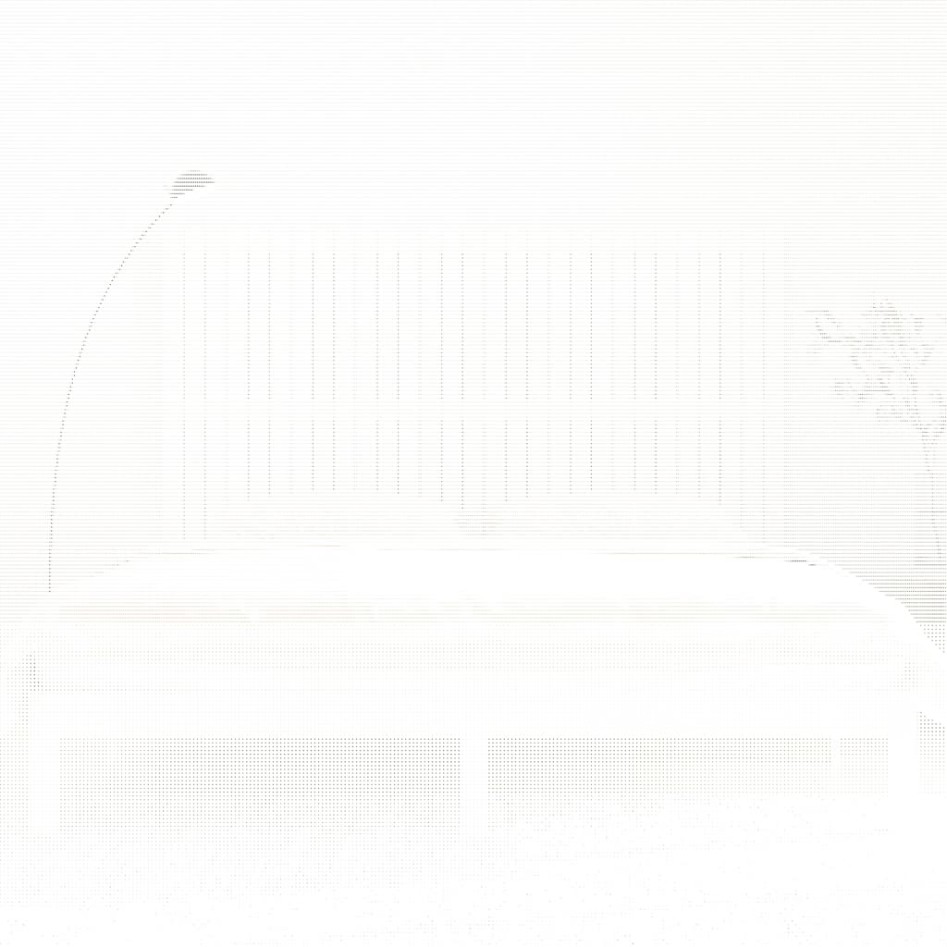 Cabecero de cama de pared madera maciza pino blanco