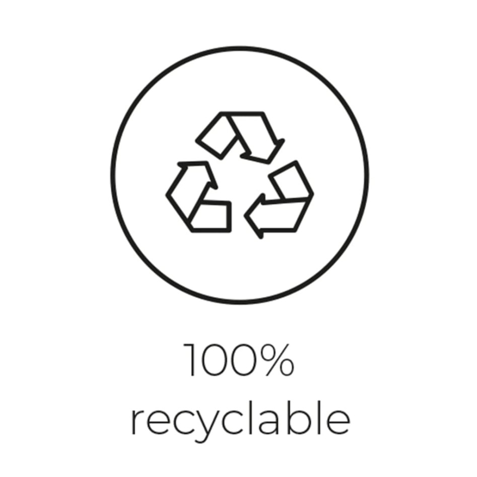 Capi Maceta cuadrada Nature Rib gris antracita 50x50