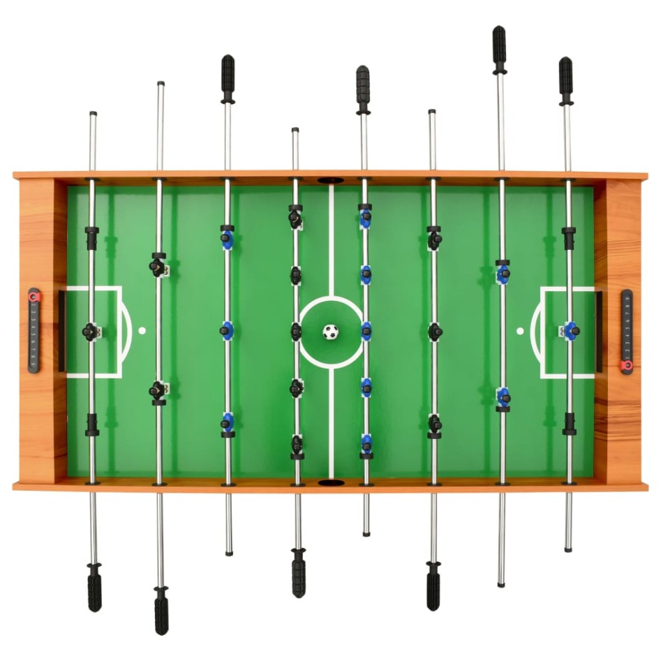 Futbolín plegable marrón claro 121x61x80