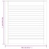 Puerta de armario lamas 4 uds madera pino blanco 61,5x59,4