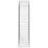 Cesta gaviones forma arco hierro galvanizado 150x50x180/200