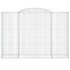Cesta gaviones forma arco hierro galvanizado 300x50x200/220