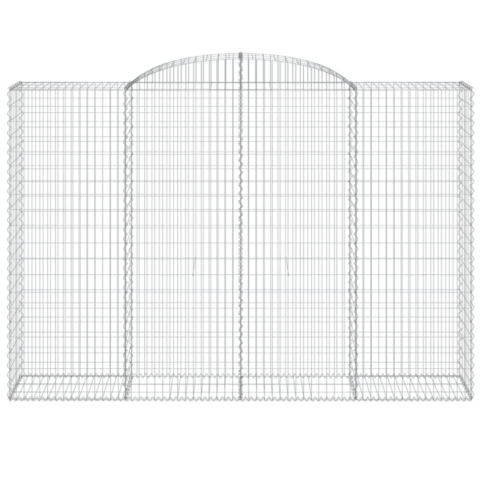 Cesta gaviones forma arco hierro galvanizado 300x50x200/220