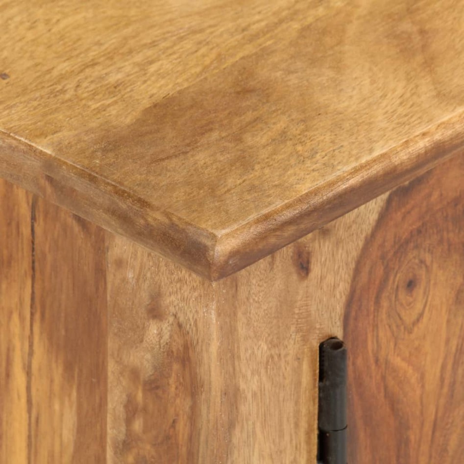 Mueble para TV de madera maciza de sheesham 115x30x42