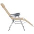 Sillas de camping plegables reposapiés 2 uds textilene