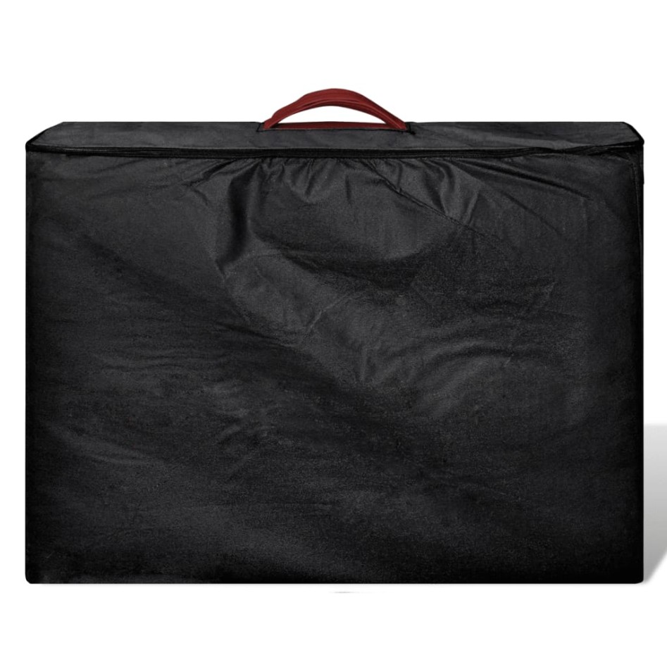 Mesa camilla de masaje de aluminio plegable de tres cuerpos