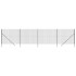 Cerca de alambre de acero galvanizado gris antracita 2x10
