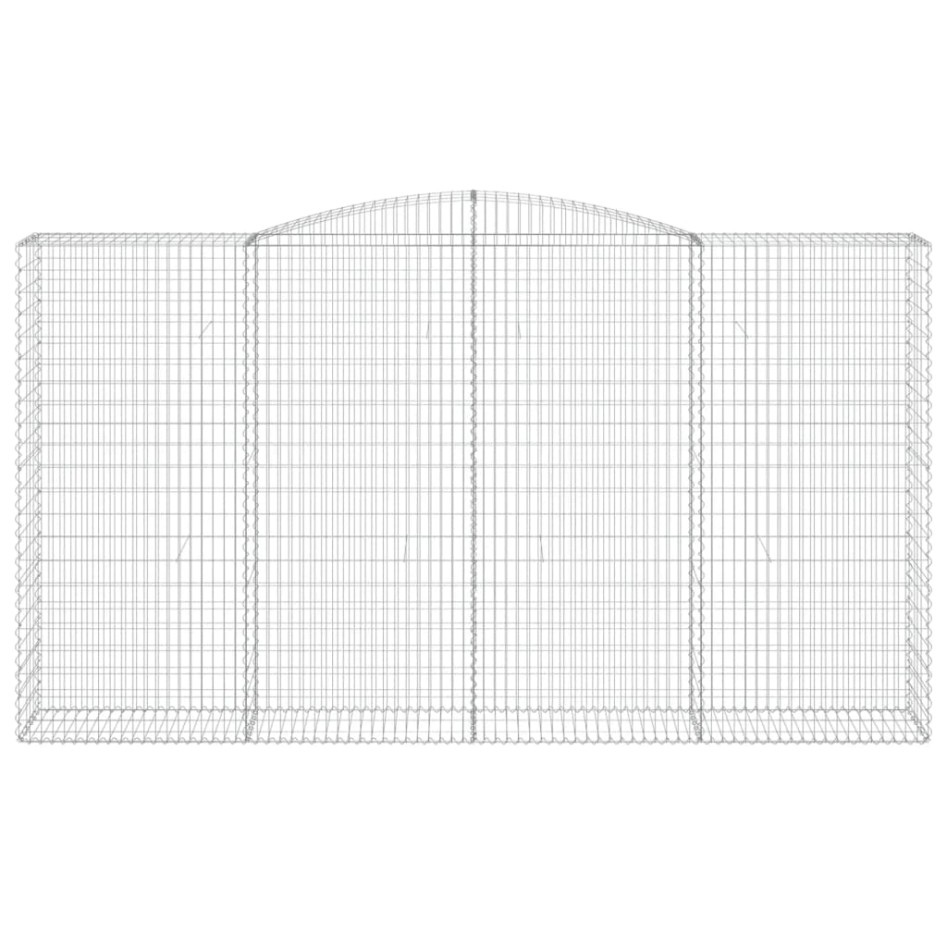 Cesta gaviones forma arco hierro galvanizado 400x50x220/240