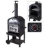 ProGarden Horno de pizza en barbacoa