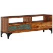 Mueble para la TV cm madera maciza reciclada 118x35x45
