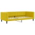 Sofá cama terciopelo amarillo 90x200