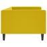 Sofá cama terciopelo amarillo 90x200