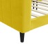 Sofá cama terciopelo amarillo 90x200