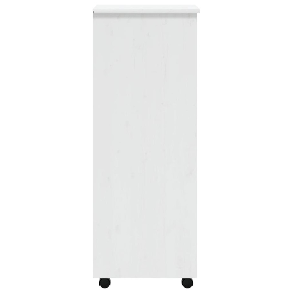 Cajonera con ruedas MOSS madera maciza de pino