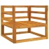 Sillón de jardín madera maciza acacia con cojines