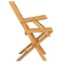 Sillas de jardín plegables 2 uds madera maciza teca 55x62x90