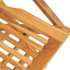 Sillas de jardín plegables 2 uds madera maciza teca 55x62x90