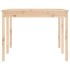 Mesa de jardín madera maciza de pino 203,5x100x76