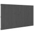 Cabecero de cama de pared madera maciza pino gris 204x3x110