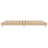 Estructura de cama madera de ingeniería roble Sonoma 140x200