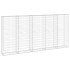 Muro de gaviones con cubiertas acero galvanizado 300x30x150