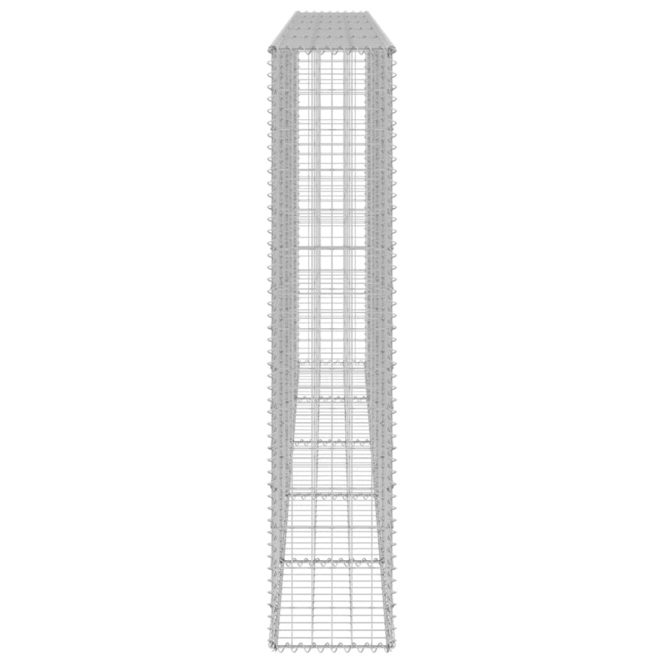 Muro de gaviones con cubiertas acero galvanizado 300x30x150