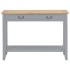 Mesa consola de madera gris 110x35x80