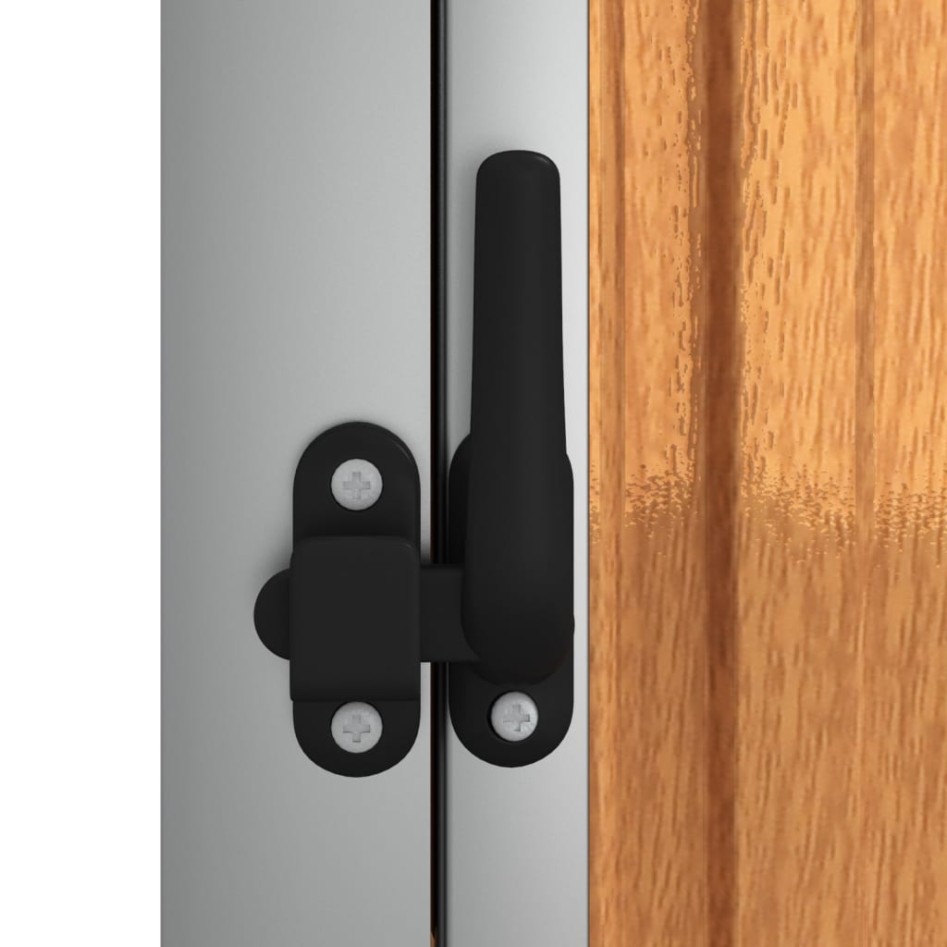 Cobertizo de herramientas jardín acero galvanizado 88x89x161