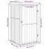Cobertizo de herramientas jardín acero galvanizado 88x89x161
