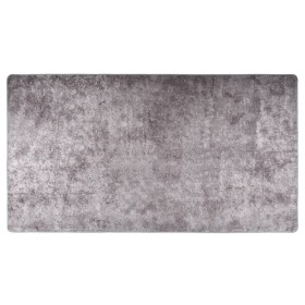 Alfombra lavable antideslizante gris 190x300