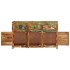 Aparador de madera maciza reciclada 110x35x65