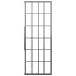 Cabina de ducha ESG esmerilado negro 90x70x180
