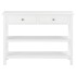 Aparador de MDF blanco 110x35x80