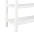 Aparador de MDF blanco 110x35x80