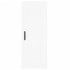 Aparador alto madera contrachapada blanco 34,5x34x180