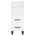 Aparador alto madera contrachapada blanco 34,5x34x180