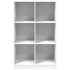Estantería de madera maciza de pino blanco 70x33x110