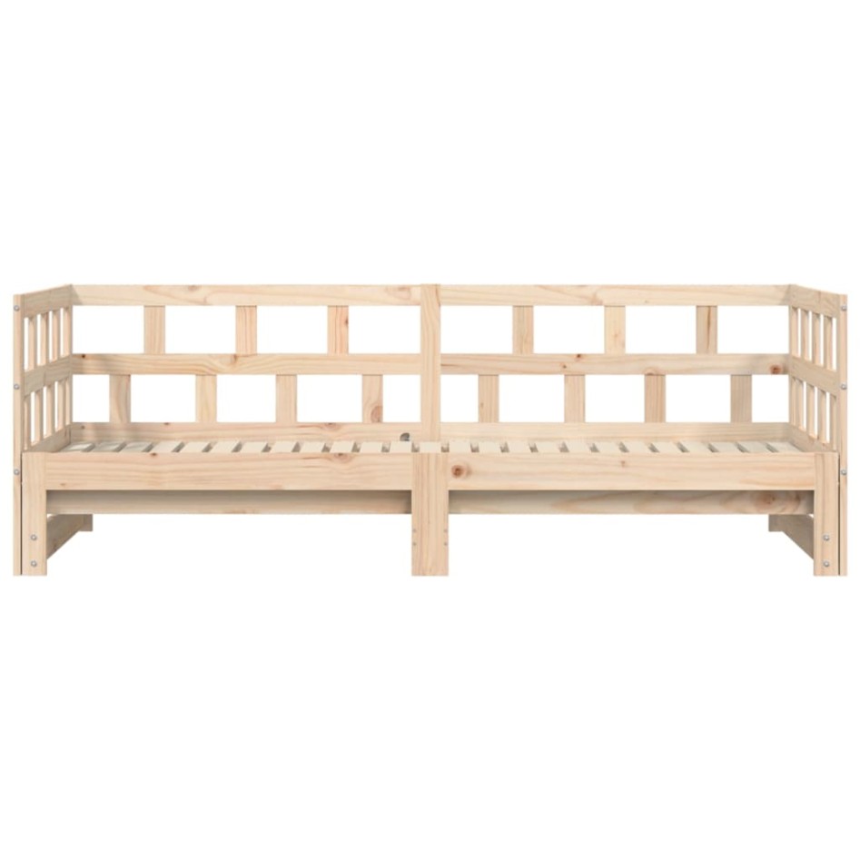 Sofá cama nido madera maciza de pino 90x190