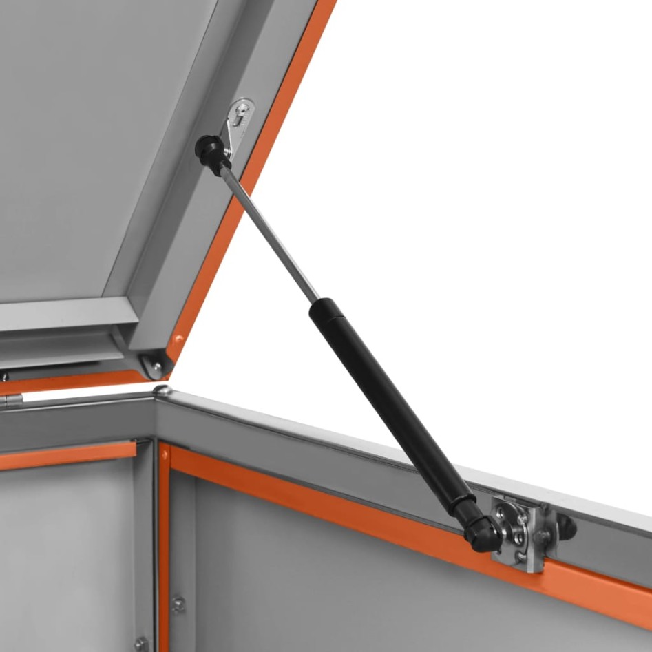 Cobertizo para un contenedor basura acero 69x77,5x112,5