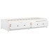 Sofá cama madera maciza de pino blanco 90x200