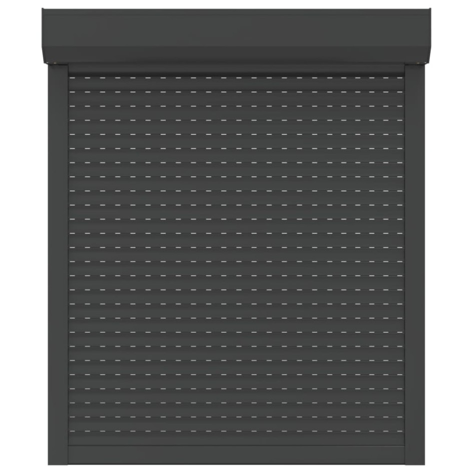 Persiana de aluminio gris antracita 100x120