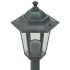 Farolas de jardín aluminio verde oscuro E27 110 cm 6