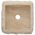 Lavabo crema mármol 30x30x13